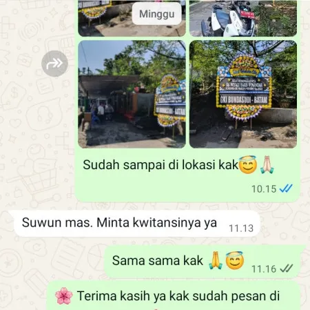 Pengiriman Papan Bunga Duka Traveloka Campus